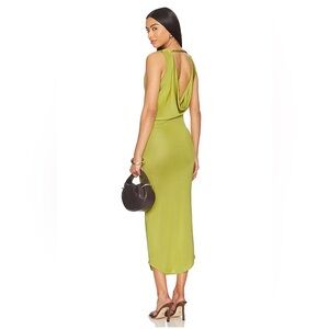 New Asta Resort Chloe Dress in Chartreuse size S